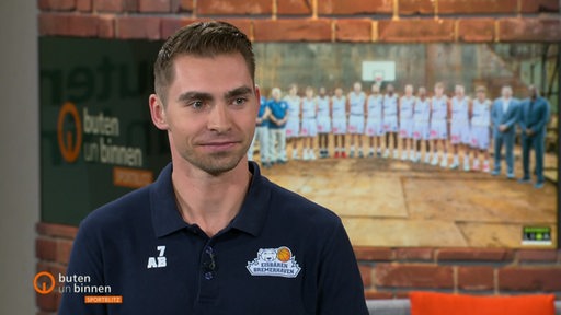 Adrian Breitlauch im Sportblitz-Studio.