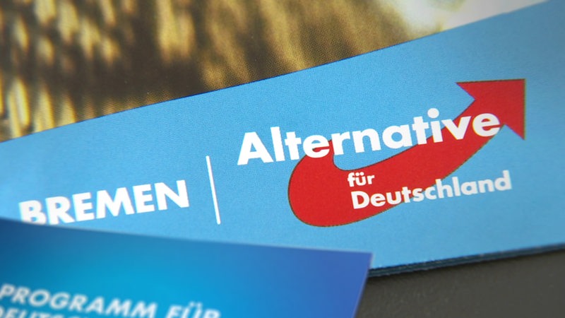 Eine Broschüre der AfD-Bremen.