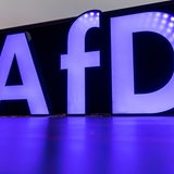 Ein AfD-Aufsteller