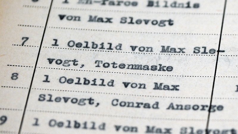 Eine Akte aus der NS-Zeit. Namen sind zu lesen. 