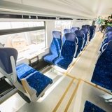Im Inneren eines neuen Zuges für das Expresskreuz Bremen/Niedersachsen
