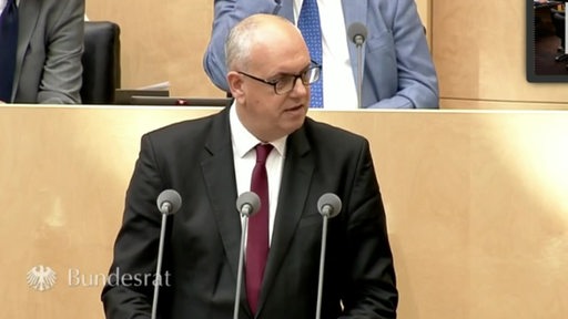 Der Bremer Bürgermeister Andreas Bovenschulte im Bundesrat. 