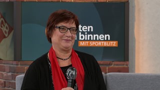 Die ehemalige DGB-Chefin Annette Düring im Interview bei buten un binnen.