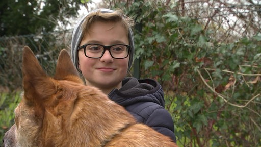 Der 12 Jährige Anton und sein Hund Candice im Interview. 