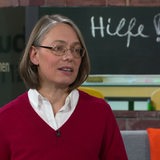 Die Bildungssenatorin Sascha Aulepp (SPD) bei einem Interview im buten un binnen-Studio.