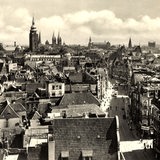 Historische Luftaufnahme vom Stadtzentrum Bremen, 1934