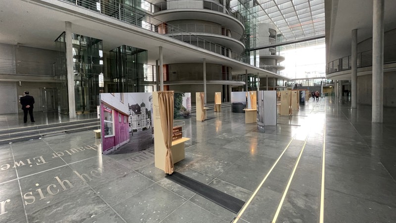 Das Paul-Löbe-Haus des Bundestages. Hier wird die Ausstellung gezeigt.