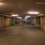 Blick in den unterirdischen Bunker unter dem Bremer Bahnhofsvorplatz.
