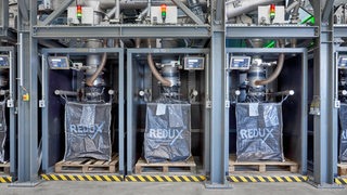 Die Recycling-Anlage der Firma Redux in Bremerhaven