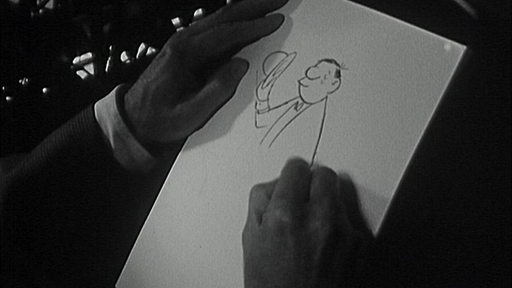 Ein Sketch, welches selbst mit der Hand gezeichnet wird. 