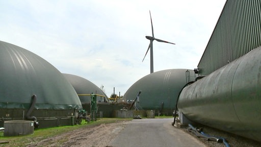 Die Biogas-Anlage in Ottersberg. 