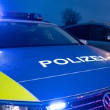 Ein Polizeiwagen.