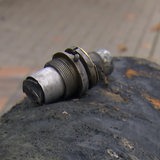 Eine entschärfte Bombe liegt in Bremen-Huchting