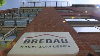 Das Firmengebäude der "Brebau".