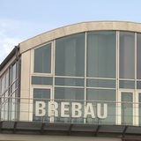 Das Dach der Brebau-Zentrale an der Schlachte in Bremen.