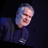 Lyriker Durs Grünbein liest im Maxim Gorki Theater.
