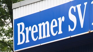 Das Vereinsschild des Bremer-Sv.