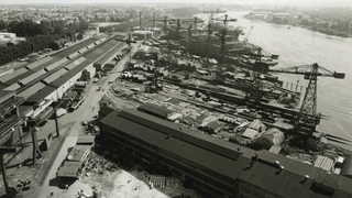 Luftaufnahme der Vulkan-Werft (Archivbild)