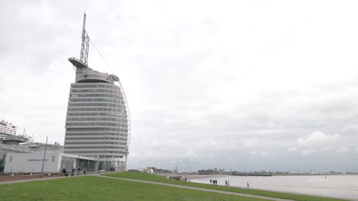 Das Atlantic Hotel am Meer in Bremerhaven.