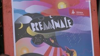 Ein Plakat des Breminale Festivals.