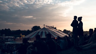 Besucher auf der Breminale 2018.