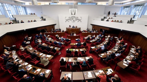 Konstituierende Sitzung der Bremischen Bürgerschaft. Imhoff wurde zum neuen Präsidenten des Bremer Landtages und der Bremischen Bürgerschaft gewählt.