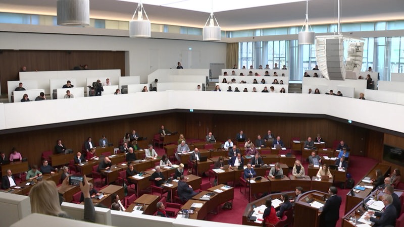 Die Bremische Bürgerschaft im Landtag. 