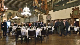 Rund 200 Gäste haben am Bremer Bürgermahl teilgenommen.