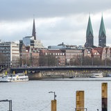 Die Bürgermeister-Smidt-Brücke in Bremen (Archivbild)