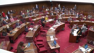 Die Bremische Bürgerschaft im Plenum.