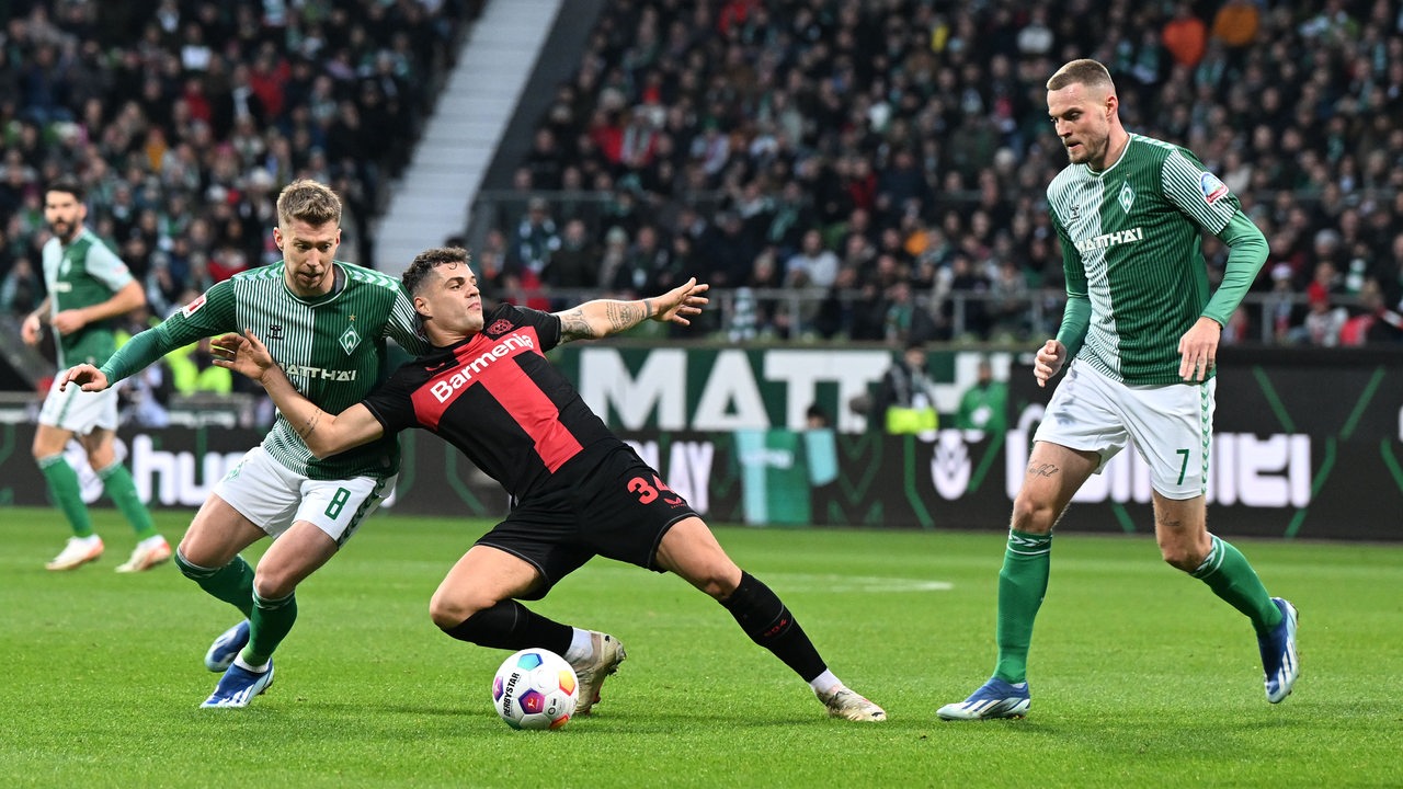 Werder verliert 03 gegen Tabellenführer Leverkusen