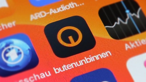 Das Icon der buten un binnen App auf dem Homebildschirm.