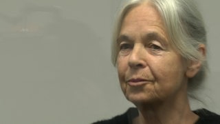Die Angeklagte ehemalige RAF-Terroristin Daniela Klette im Gerichtssaal