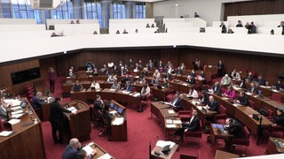 Eine Debatte in der Bürgerschaft.