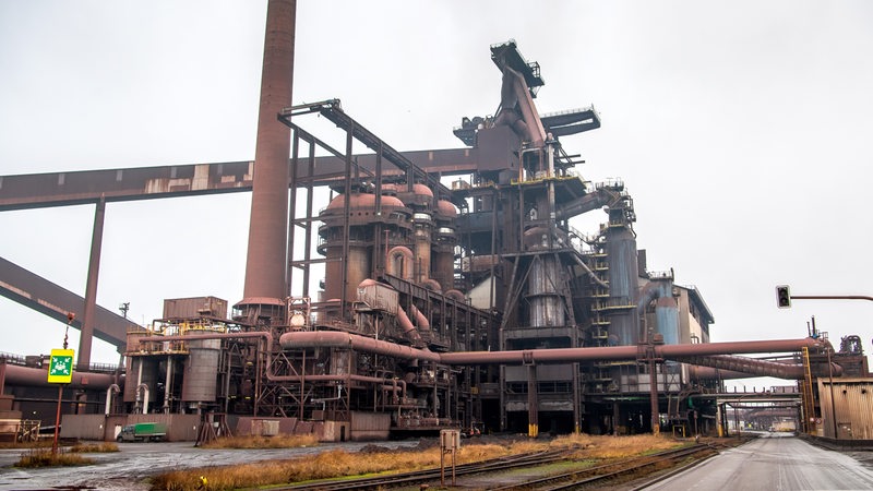 Das Bremer Stahlwerk von ArcelorMittal.