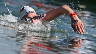 Florian Wellbrock im Freiwasser.