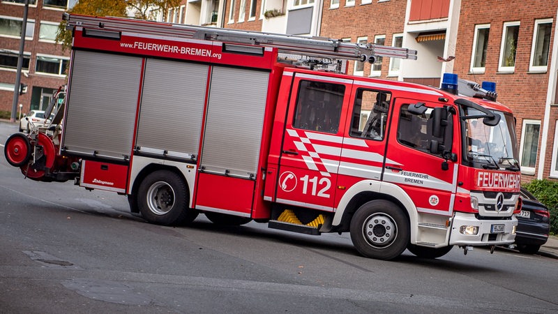 Feuerwehrauto der Feuerwehr Bremen