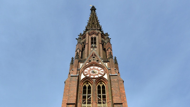 Der Turm der Bürgermeister-Smidt-Gedächtniskirche in Bremerhaven