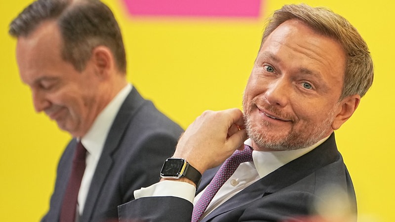 Die FDP-Politiker Christian Lindner und Volker Wissing