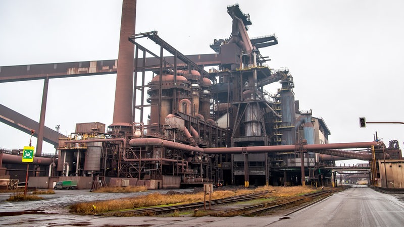 Das Bremer Stahlwerk von ArcelorMittal.