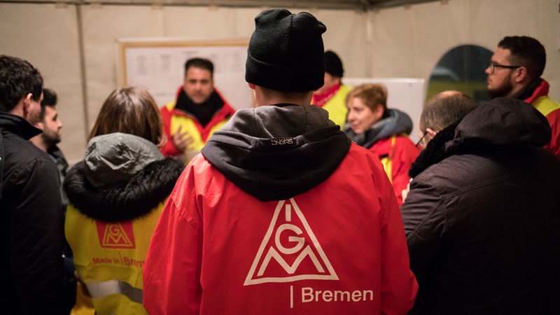 IG Metall Warnstreik 