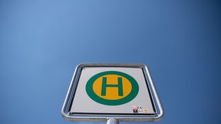 Bushaltestellenschild