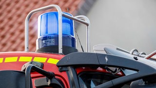 Feuerwehrlicht vom Einsatzauto