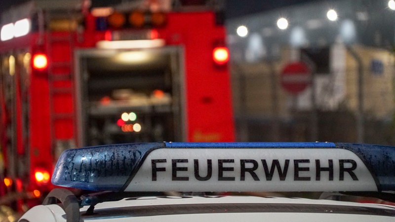 Licht an Feuerwehr-Fahrzeug