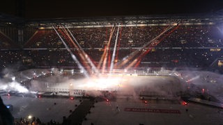 Eishockey-Spiel im Kölner Rhein-Energie-Stadion 