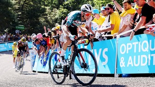 Lennard Kämna auf der 7. Etappe der Tour de France 