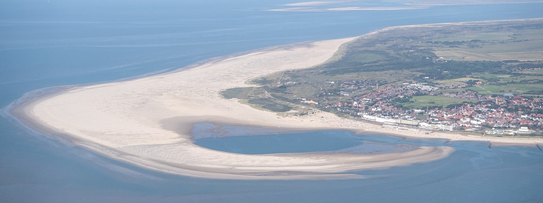 Die ostfriesische Insel Borkum.