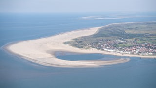 Die ostfriesische Insel Borkum.