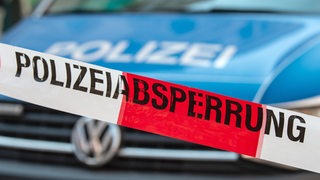 Absperrband der Polizei