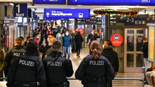 Bundespolizei kontrolliert im Hauptbahnhof Bremen.Die Bundespolizei reagiert damit auf Gewaltdelikte im Hauptbahnhof Bremen.